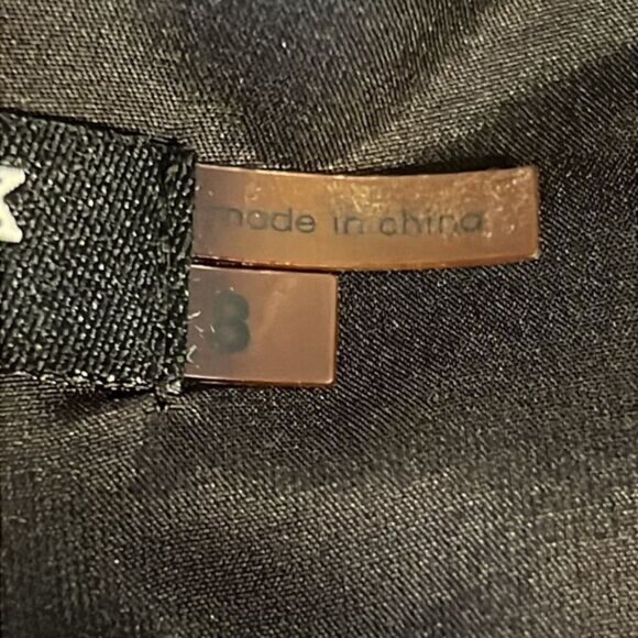 Marc New York Black Sleeveless Dress Size 8 - Picture 12 of 12